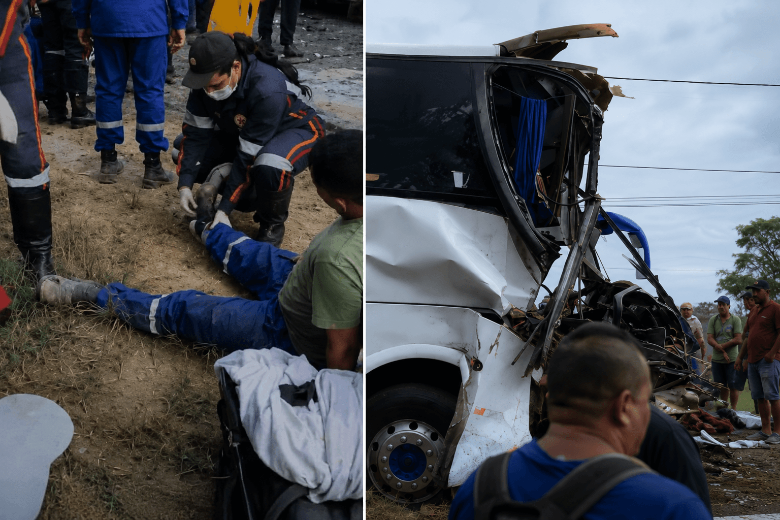 Bahia: acidente com ônibus deixa 19 feridos; 2 em estado grave