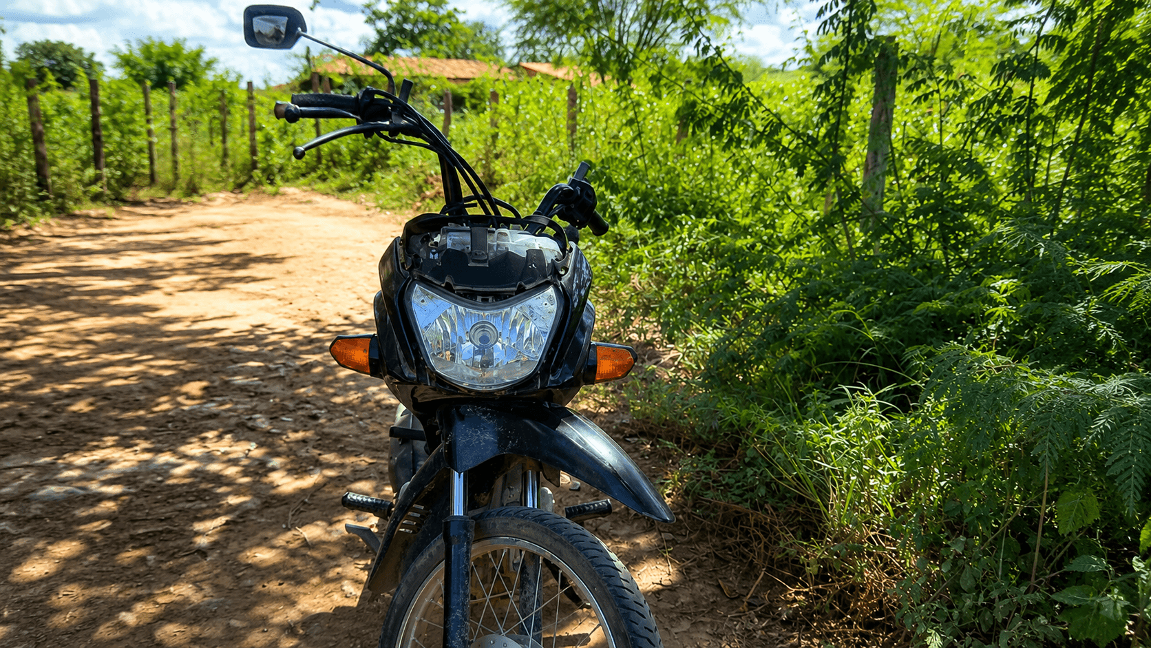 Sem ser flagrado, suspeito procura PM e devolve moto furtada em Adustina