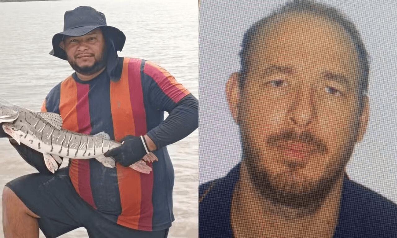 Sidney da Silva Pereira (à esquerda) morreu após se envolver em uma discussão com Diogo Marcel Dill (à direita), em Manaus. — Foto: Reprodução/Redes Sociais