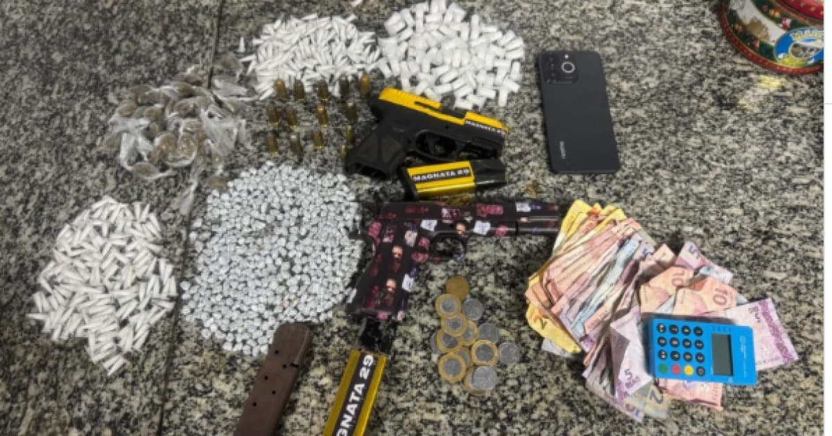 Viatura da Polícia Militar da Bahia em operação em bairro de Salvador