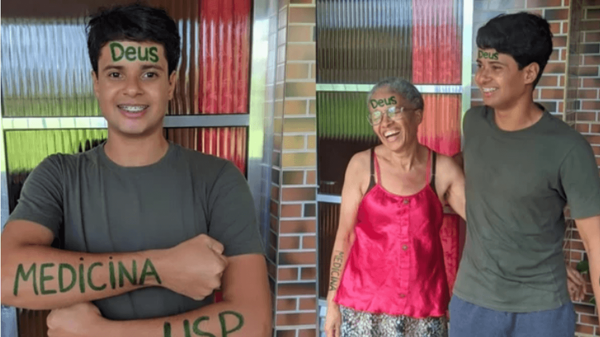 Wesley de Jesus, estudante baiano aprovado em 1º lugar em Medicina na USP, internado após cirurgia