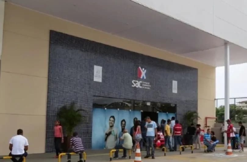 Fachada do Shopping Jequitibá, em Itabuna, onde funciona uma unidade do SineBahia
