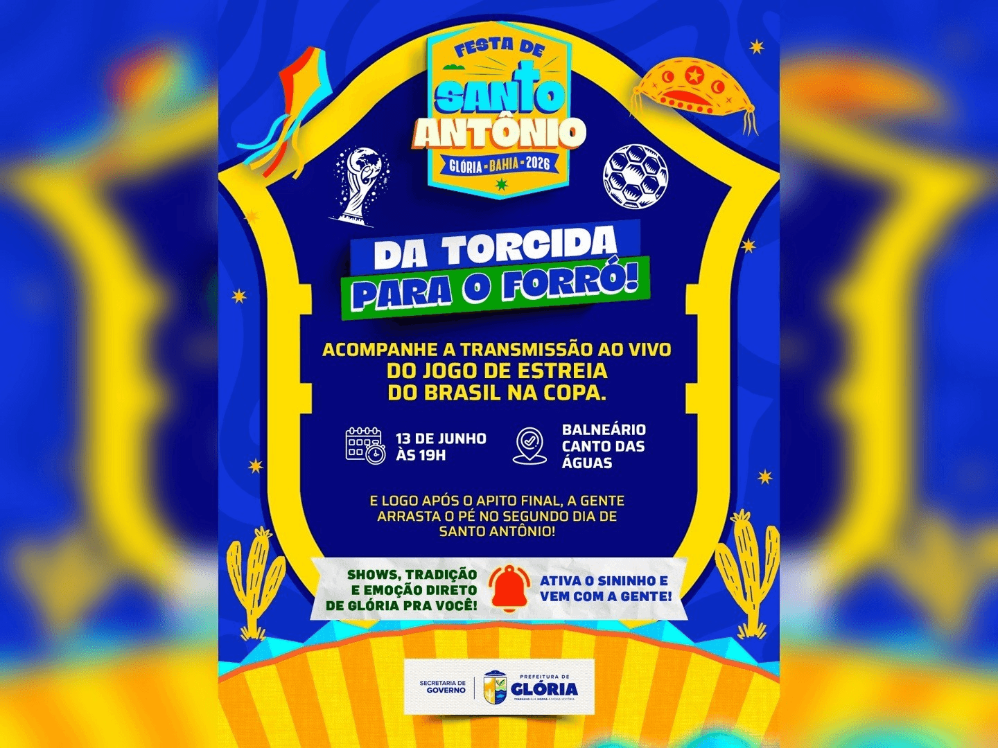 Imagem: ASCOM/Glória-BA