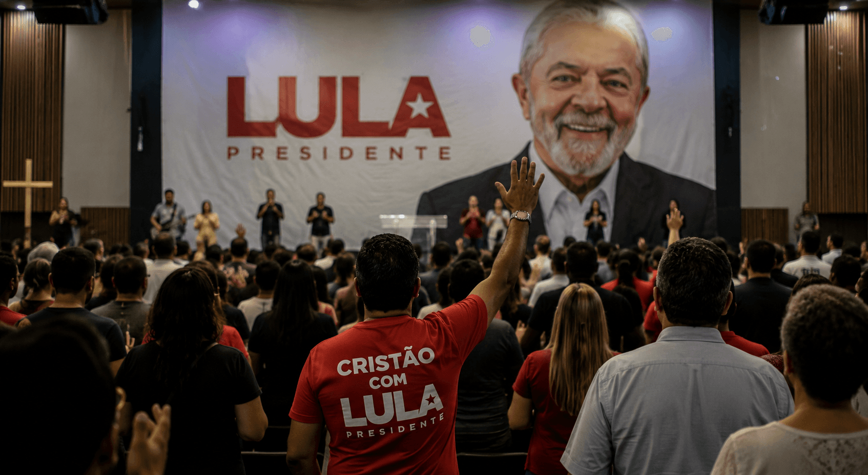 500 mil militantes: PT mira voto evangélico para reeleger Lula