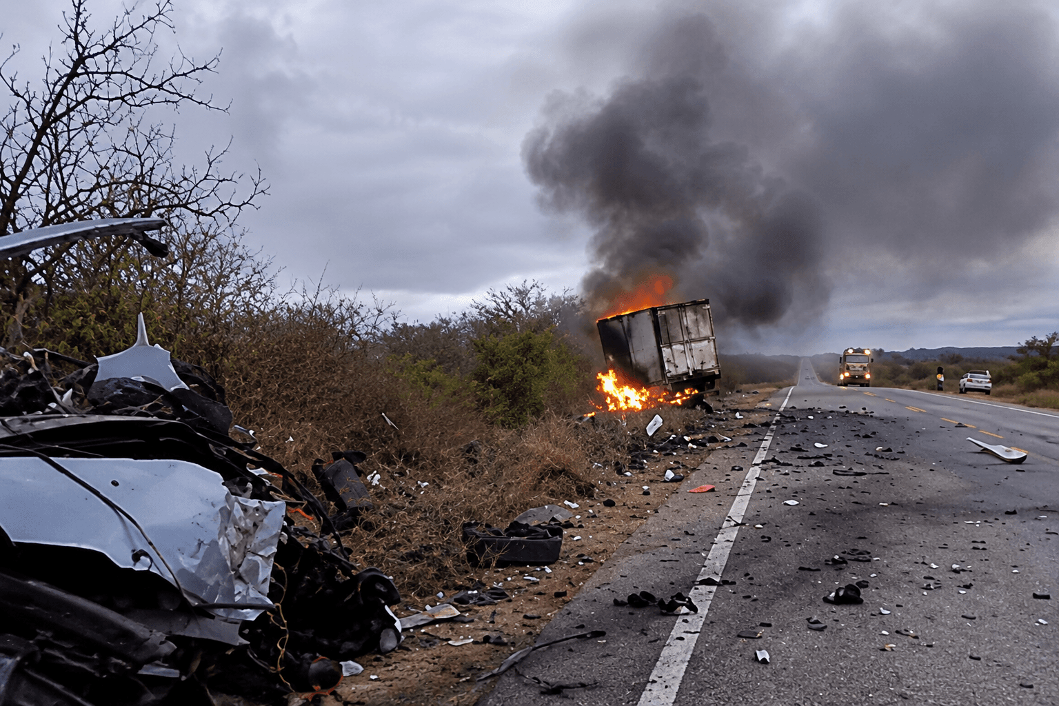 Petrolândia: acidente entre van do TFD e caminhão mata 7 na PE-360