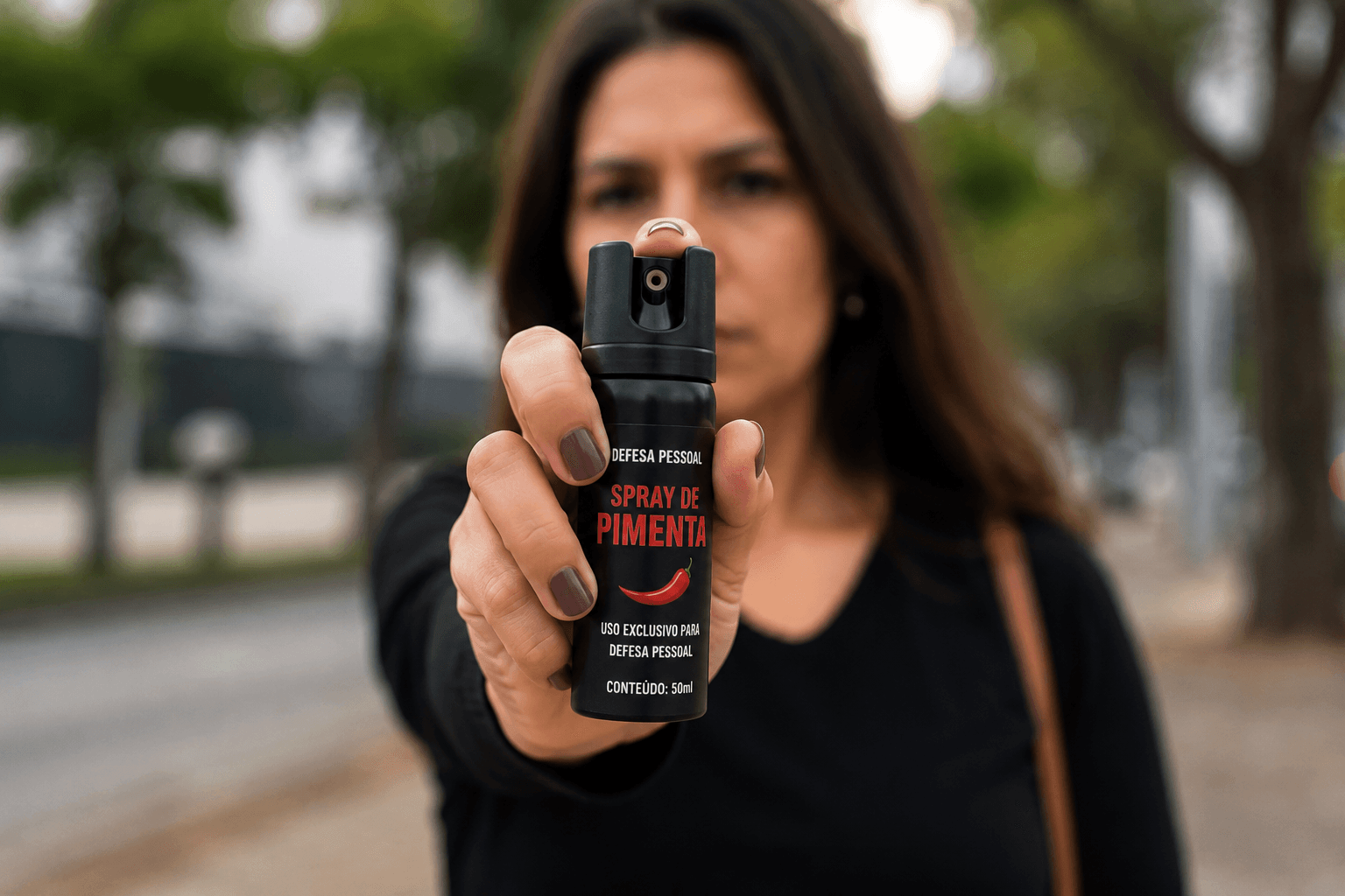 Venda de spray de pimenta é liberada para mulheres a partir de 18 anos