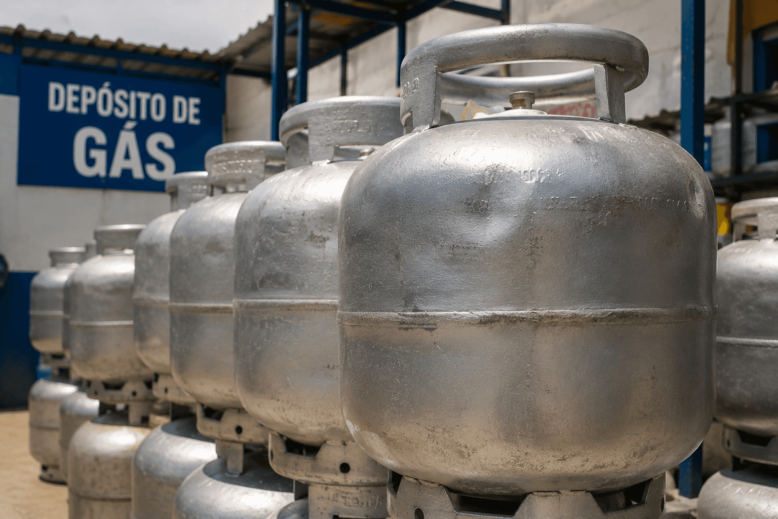 Botijão de gás cai até R$ 4 na Bahia nesta segunda-feira (3)