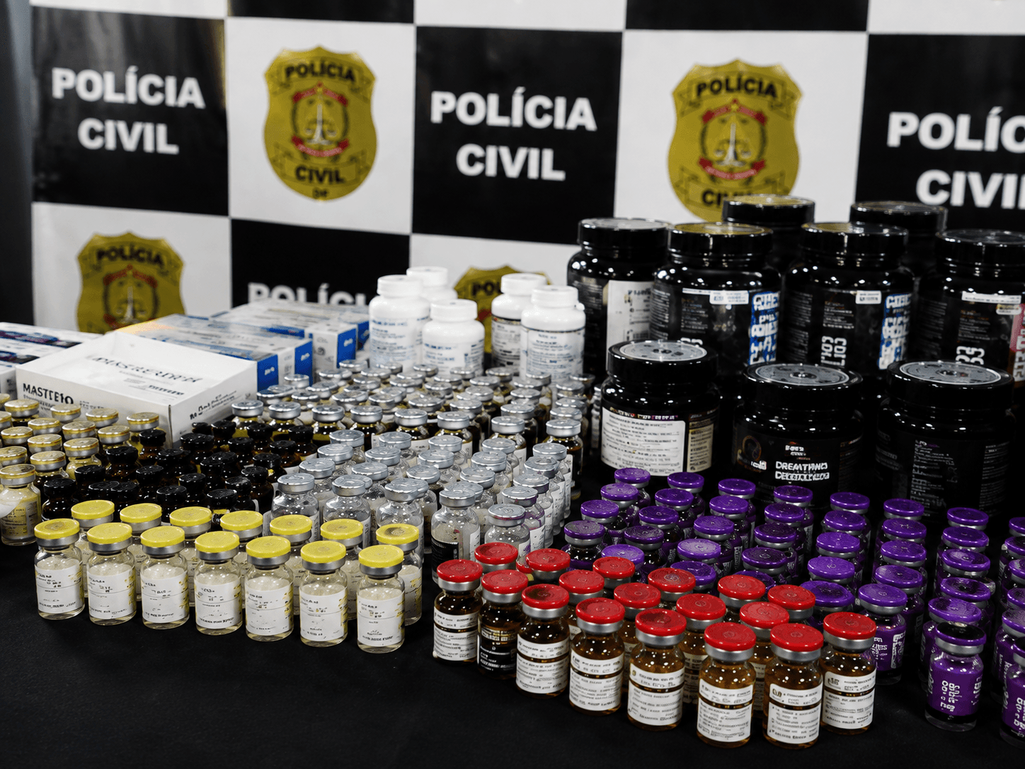 Operação Narciso: PC desarticula rede de anabolizantes em 8 estados