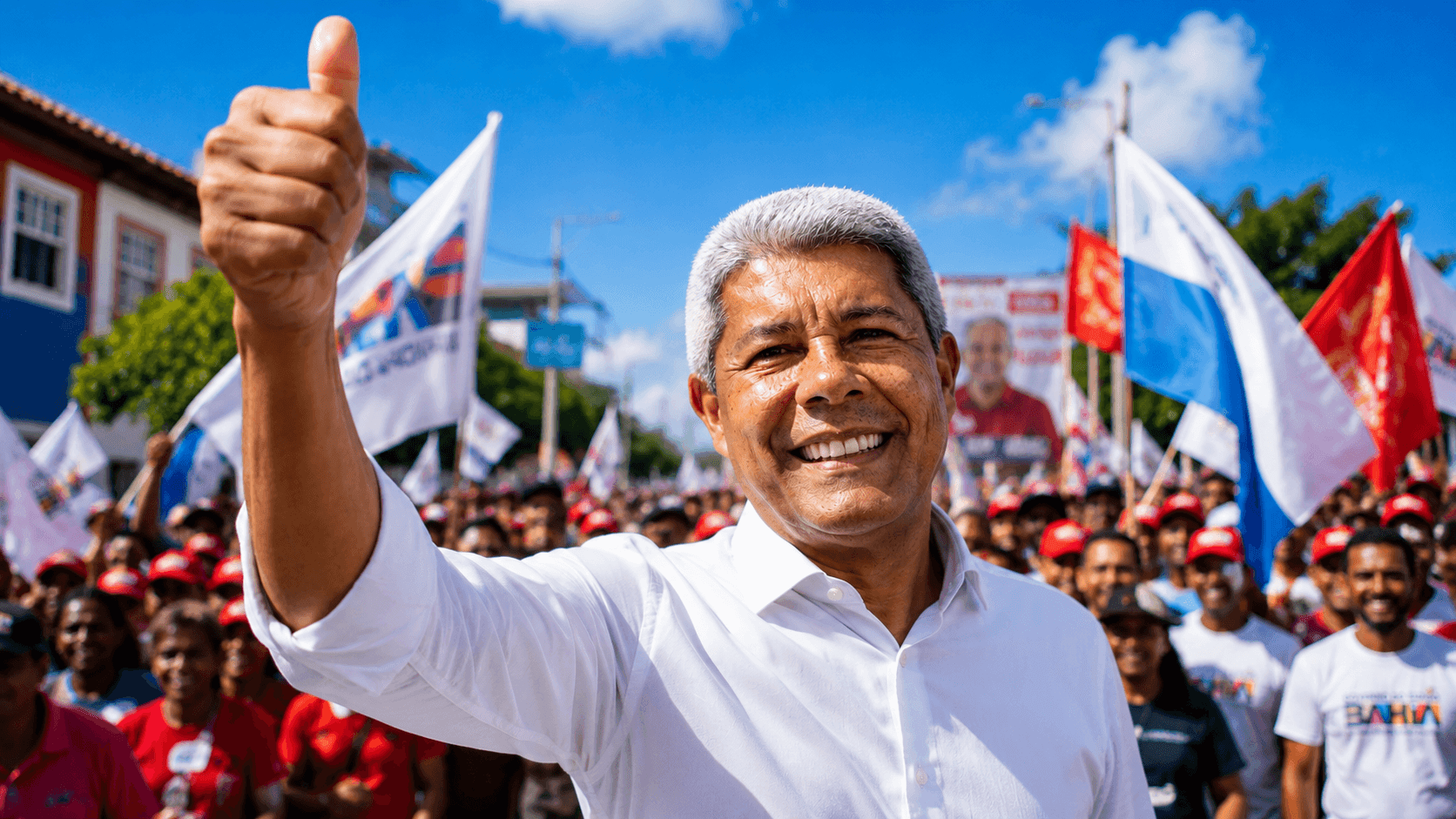 Ribeira do Pombal recebe comício de Jerônimo neste sábado (22)