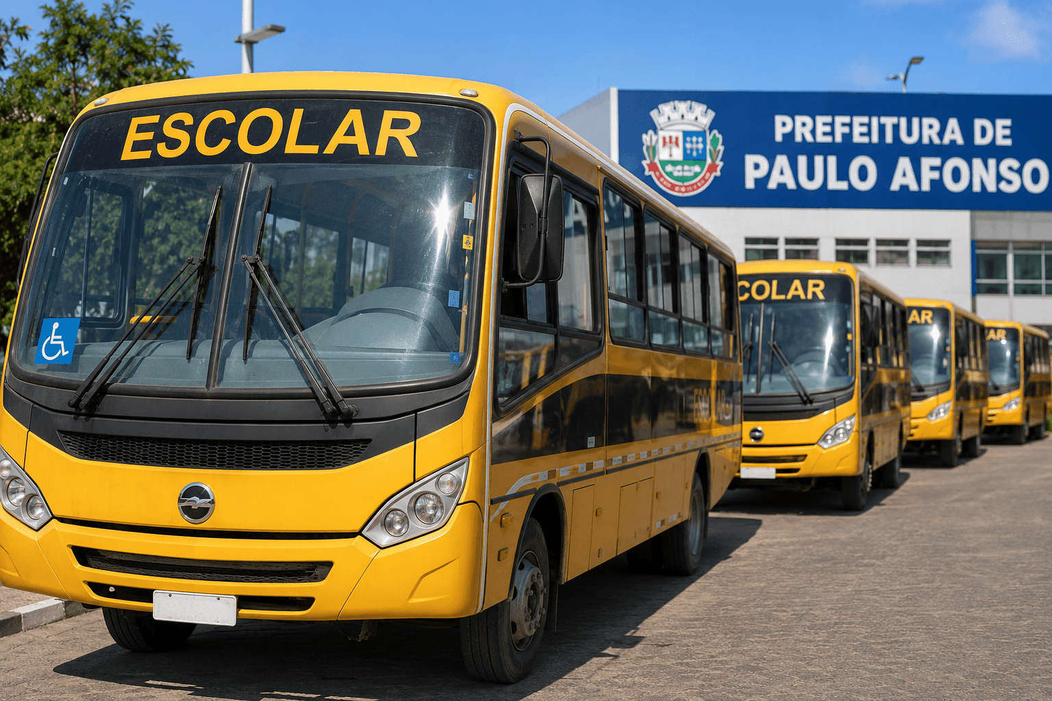 Paulo Afonso: prefeitura explica paralisação do transporte escolar