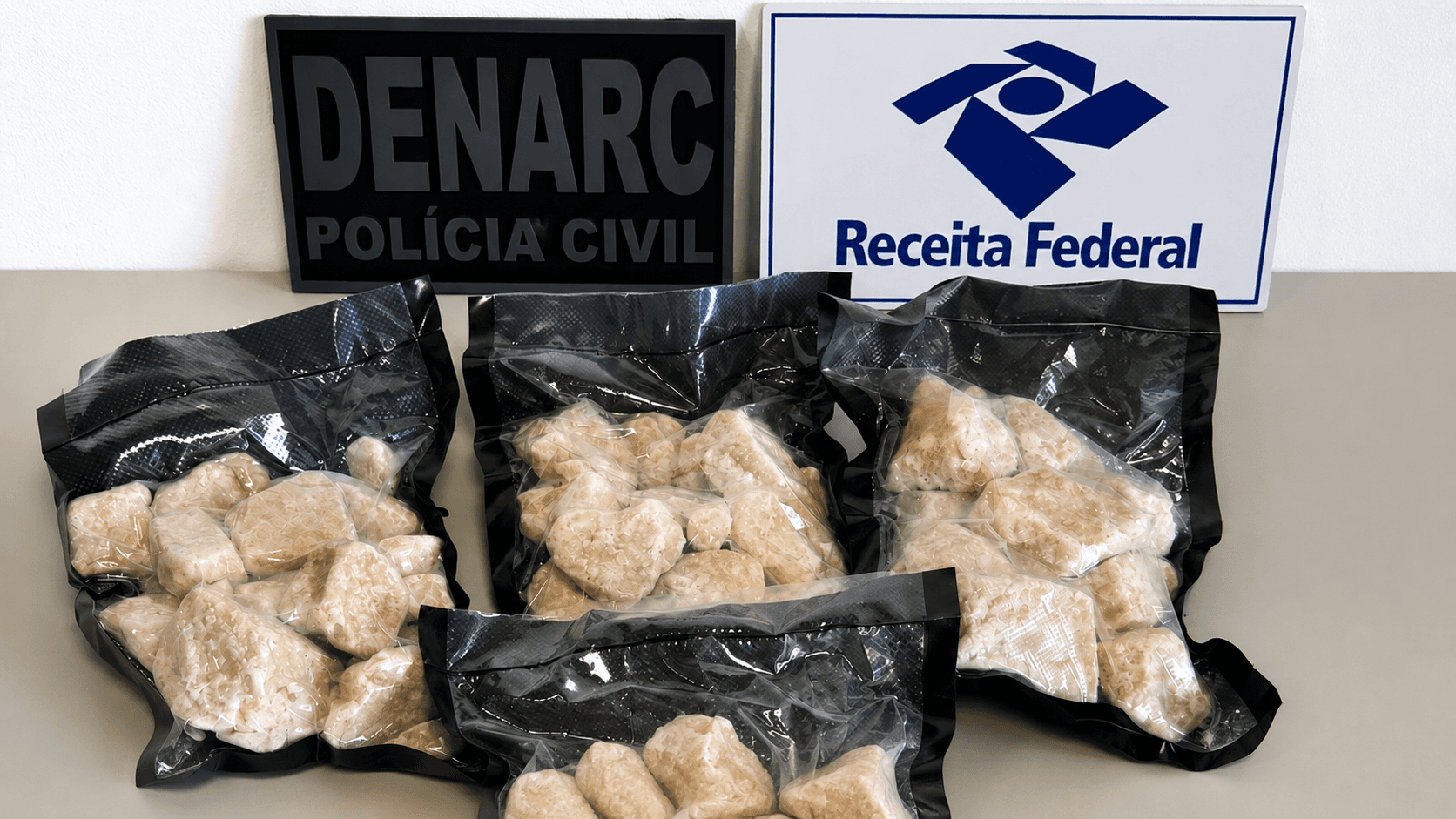 Salvador: PCBA intercepta 3kg de MDMA avaliados em R$ 2 milhões