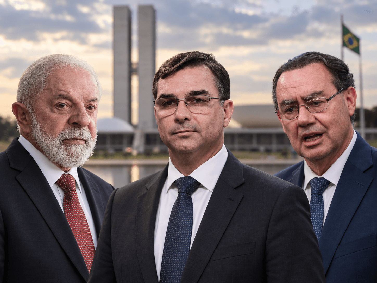 Flávio e Lula em empate técnico; Cury tem 12,2%, aponta Veritá