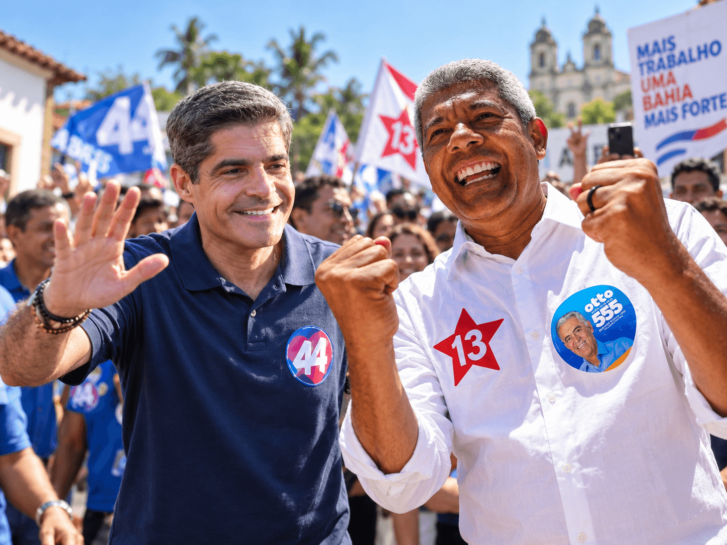 Bahia: entrevistas e caminhada marcam agenda dos candidatos hoje