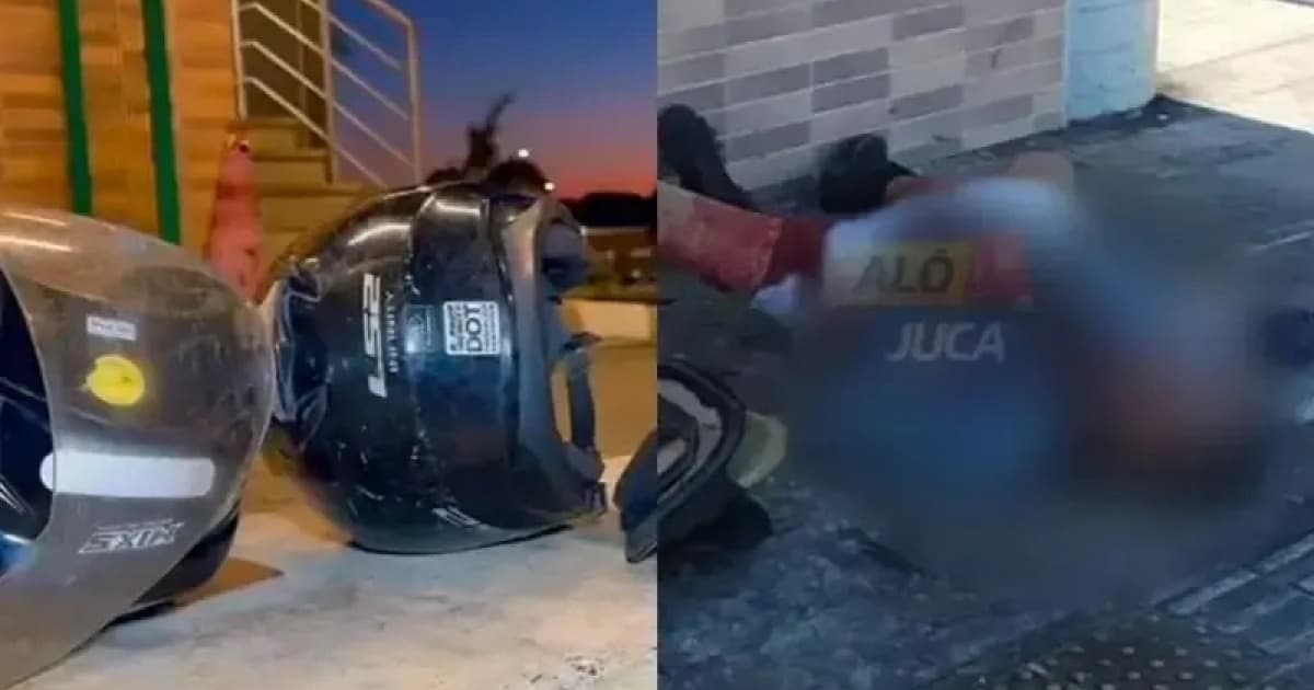 Fachada do Hospital Metropolitano de Lauro de Freitas, onde motociclista de aplicativo foi assassinado