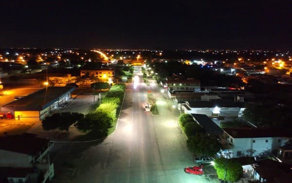 Fachada da Prefeitura Municipal de Santo Estêvão, na Bahia