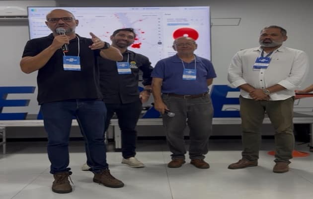 Apresentação de sistemas para o agronegócio durante evento do Sebrae em Paulo Afonso