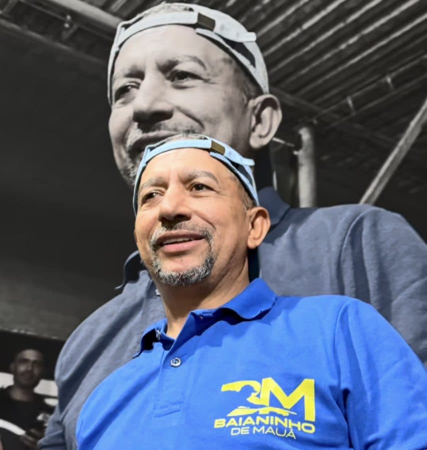 Baianinho de Mauá, sinuquista paulafonsino candidato a deputado federal por São Paulo