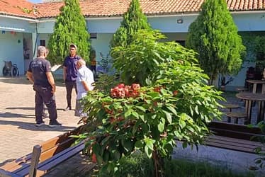 Fachada de instituição de longa permanência para idosos no Sertão de Alagoas