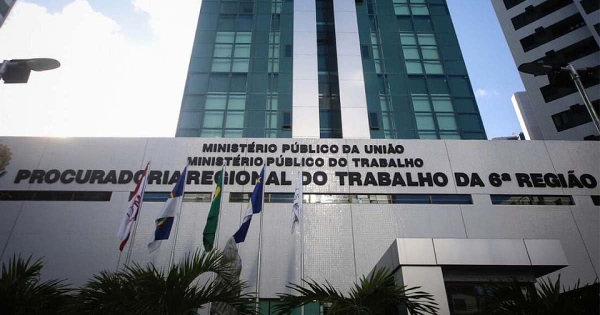 Fachada do Ministério Público do Trabalho em Pernambuco