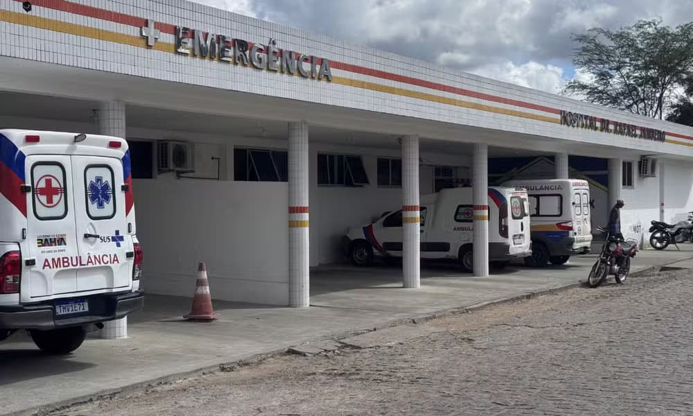Trecho da BR-242 em Rafael Jambeiro, Bahia, onde ocorreu acidente fatal com ciclista