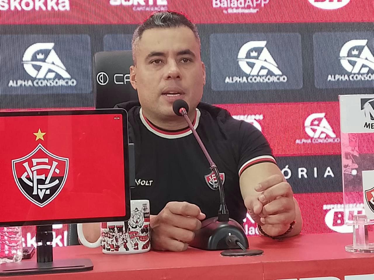 Foto: Reprodução / Esporte Clube Vitória. Autoria original não informada na fonte.