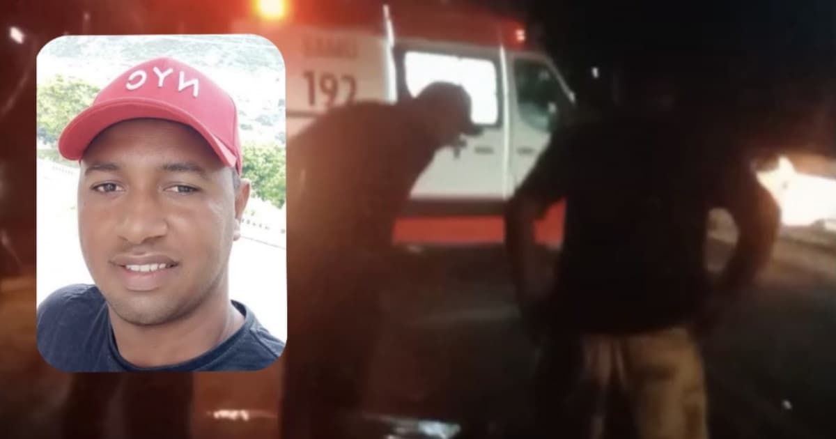 Trecho da BA-131 em Jacobina onde ocorreu o acidente fatal com motociclista e cavalo