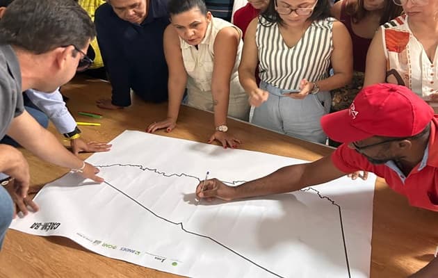 Comunidade rural do semiárido baiano beneficiada por projeto de acesso à água