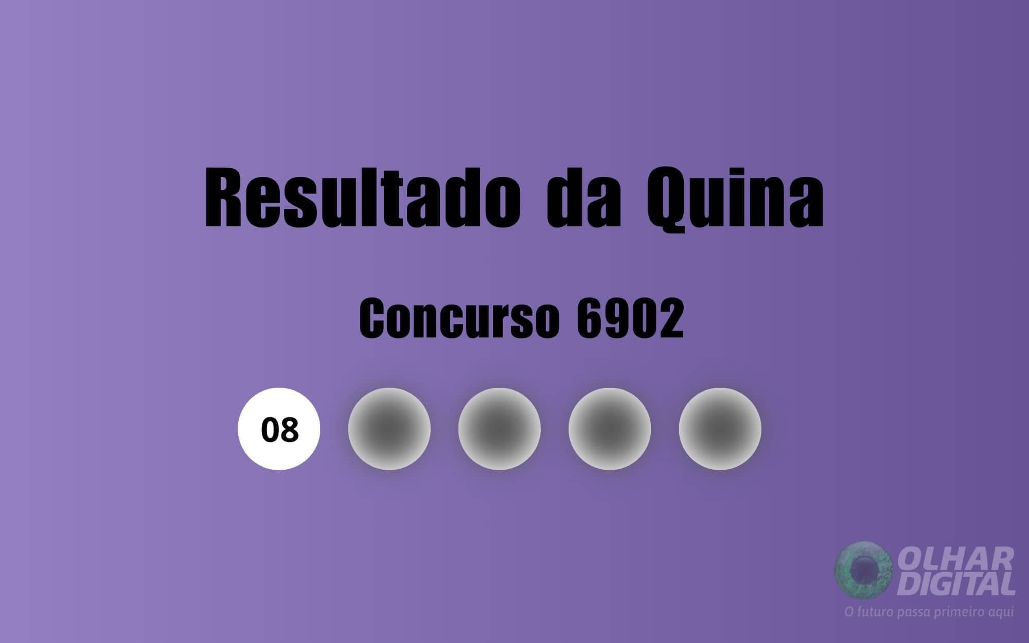 Veja na matéria os números sorteados do concurso 6902 da Quina (Imagem: Olhar Digital)