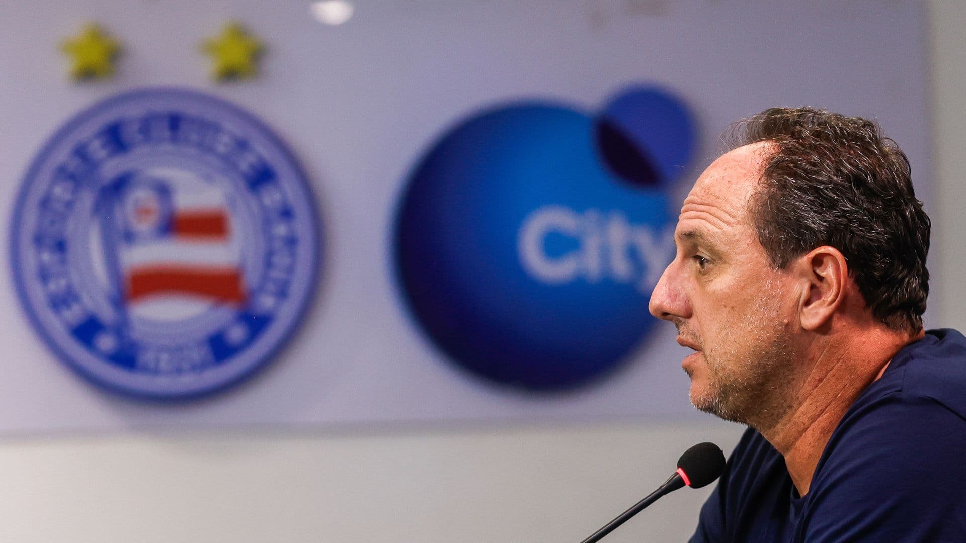 Rogério Ceni em entrevista coletiva após jogo do Bahia