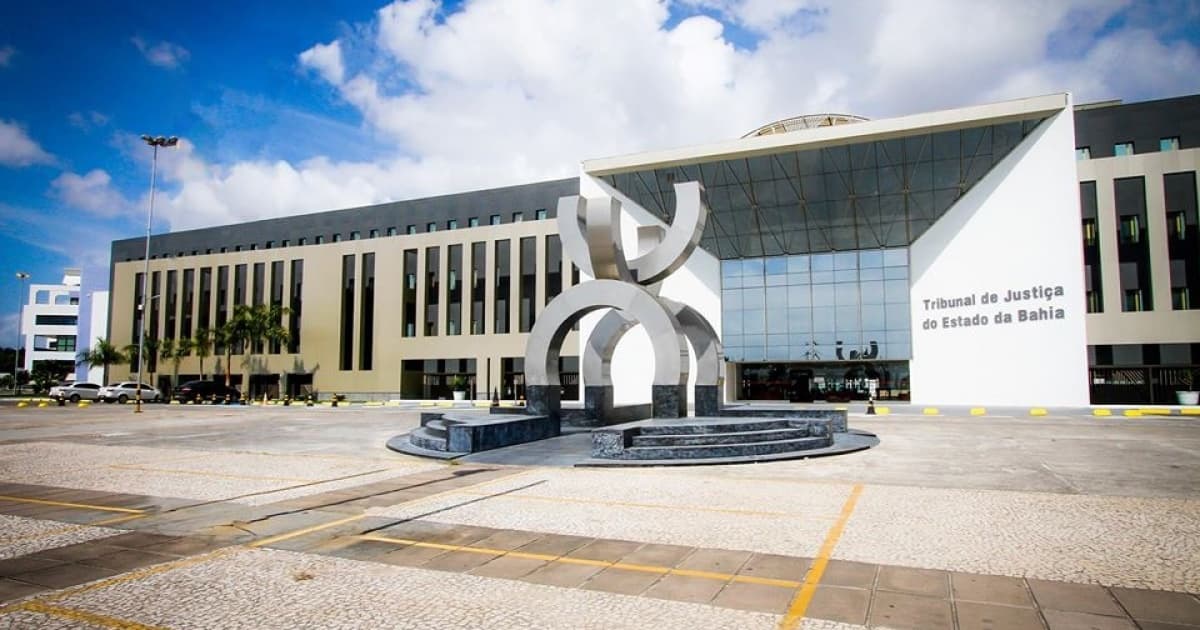 Fachada do Tribunal de Justiça da Bahia, em Salvador
