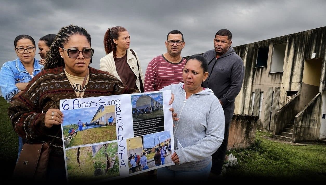 Moradores do Cidade Nova II durante sessão na Câmara de Vereadores de Santo Antônio de Jesus