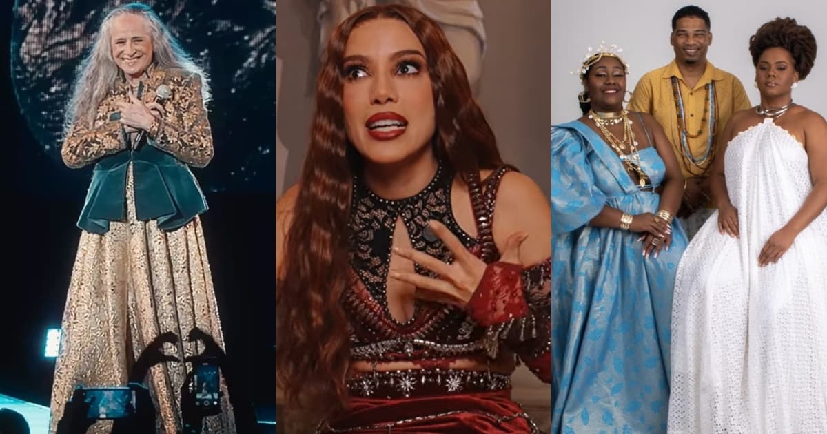 Anitta durante divulgação do álbum EQUILIBRIVM II com parcerias baianas