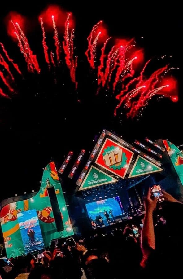 Orla de Petrolândia às margens do Rio São Francisco, palco dos festejos de São Francisco de Assis