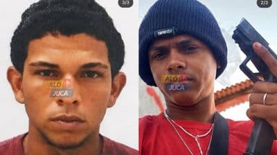 Viatura da Polícia Militar da Bahia em operação no extremo sul do estado