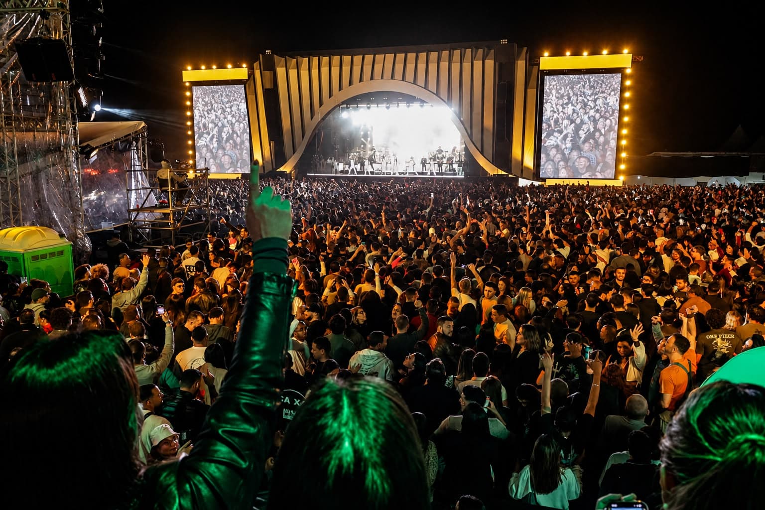 Palco do Festival de Inverno Bahia no Parque de Exposições Teopompo de Almeida