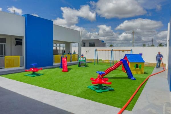 Inauguração de Centro de Educação Infantil em Arapiraca (AL)