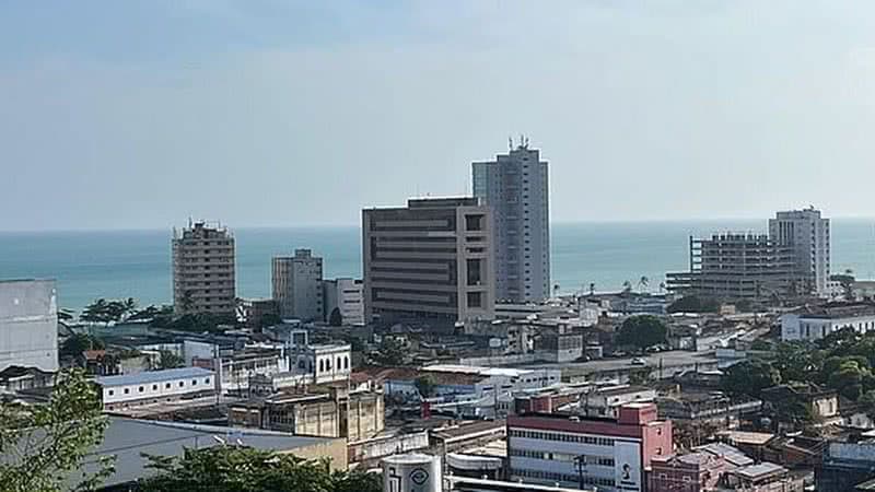 Céu nublado com nuvens escuras sobre cidades do Sertão do São Francisco durante as festas juninas em Alagoas