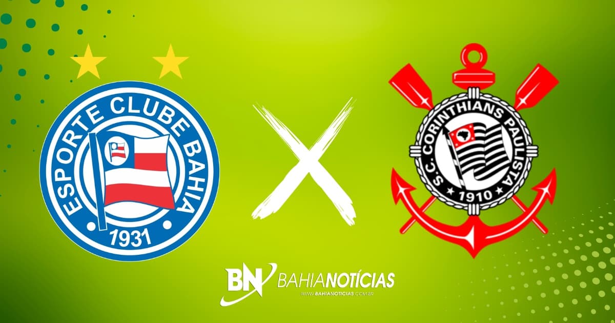 Arena Fonte Nova em Salvador, palco do confronto entre Bahia e Corinthians pelo Brasileirão 2026