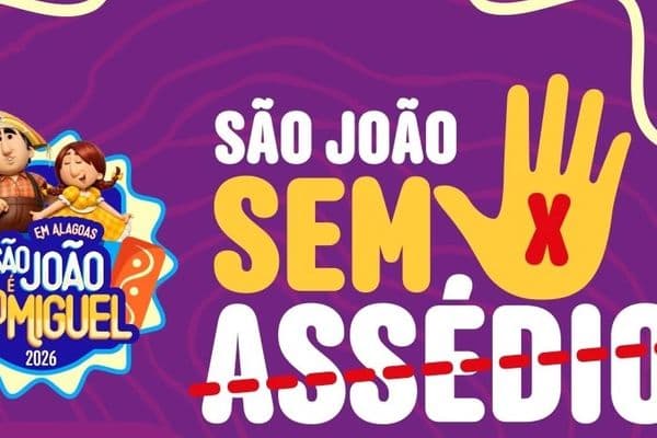 Tenda Lilás montada em evento público para atendimento e proteção às mulheres durante festividades juninas