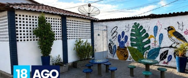 Lavanderia comunitária do bairro Recanto Feliz, em Paulo Afonso, após requalificação