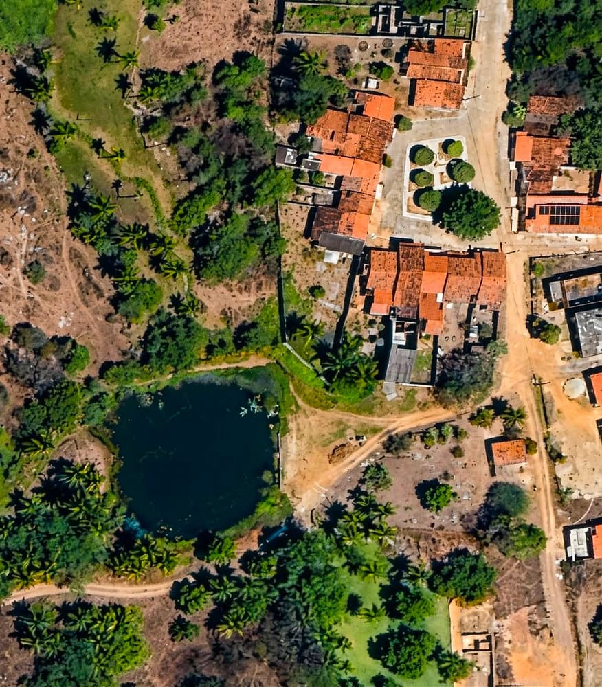 Entorno da Lagoa Minador em Olho d'Água do Casado que receberá obras de urbanização