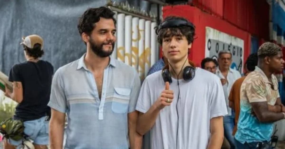 Bem Moura, filho de Wagner Moura, em sua estreia no cinema no filme Elizabeth Costello