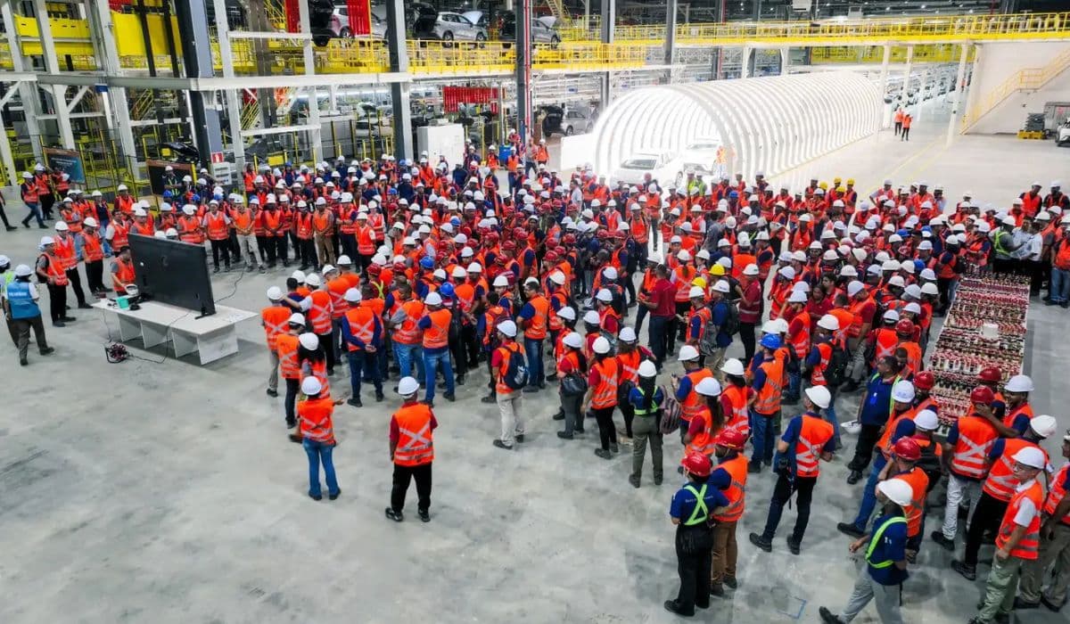 Complexo industrial da BYD em Camaçari, Bahia
