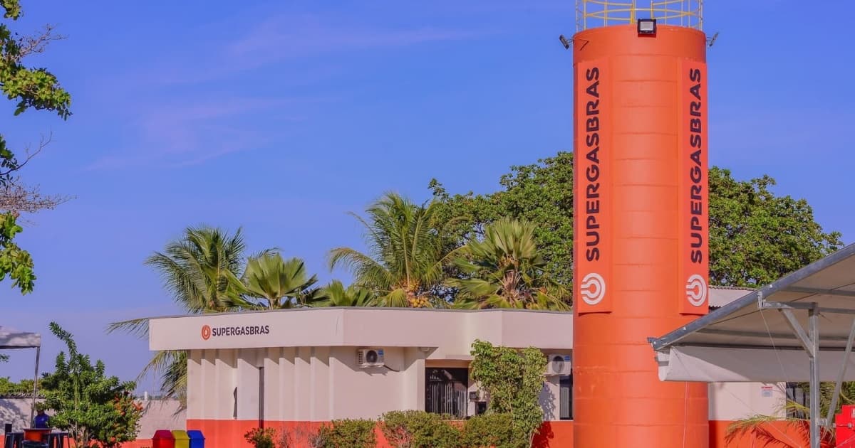 Central de gás GLP em condomínio fechado com área de acesso restrito