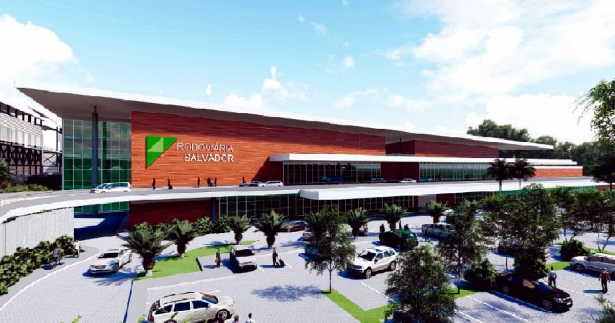 Fachada do Novo Terminal Rodoviário de Salvador, em Águas Claras
