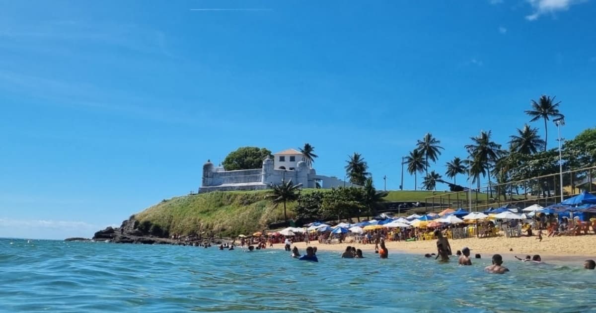 Imagem ilustrativa da Praia de Boa Viagem, em Salvador | Foto: Bahia Notícias
