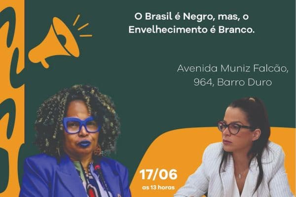 Roda de conversa sobre envelhecimento e identidade racial com idosos em Alagoas