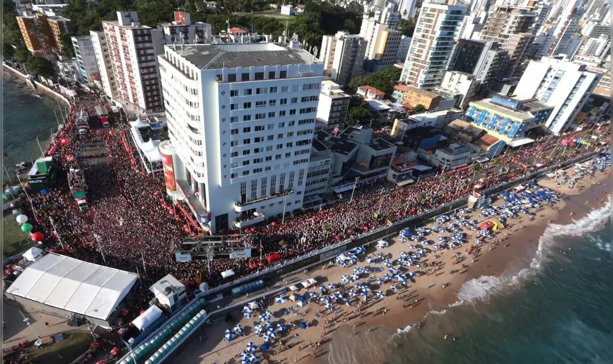 Folia oficial inicia na quinta-feira (12) e vai até a próxima terça-feira (18).