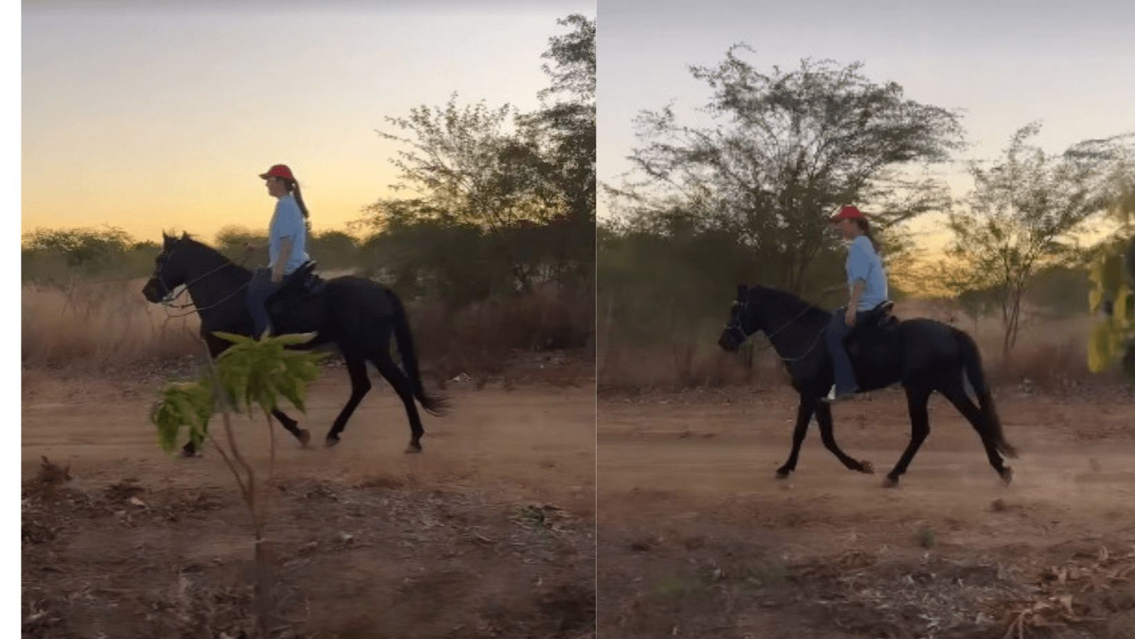 Ivete Sangalo a cavalo em Juazeiro, Bahia