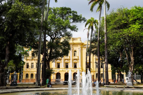 Sede da Secretaria de Defesa Social de Pernambuco, responsável por corporações como PMPE e CBMPE que integram o novo concurso público estadual